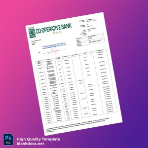 Country_ Bank_Issuer_ Coop Bank Document Type_ Bank Statement Editable Bank Statement Template in Word and PDF formats