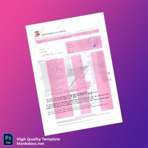 Country_ Bank_Issuer_ Document Type_ Bank Savings Statement Editable Bank Savings Statement Template in Word and PDF formats