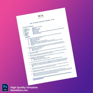 Germany Barclays Bank Statement Template in Word and PDF formats