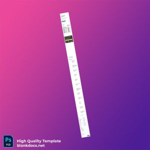 Ukraine Bank Statement Template in Word and PDF formats