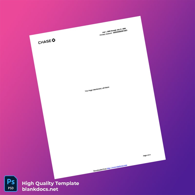 United States Template in Word and PDF formats page 4