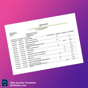 Zimbabwe Template in Word and PDF formats